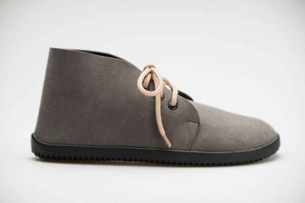 gray ankle suede bindu comfort vegan