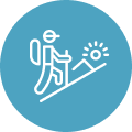 hiking icon